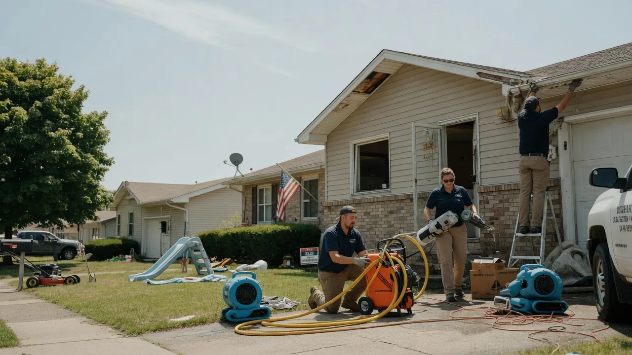 Water Damage Restoration in Joy, IL near me
